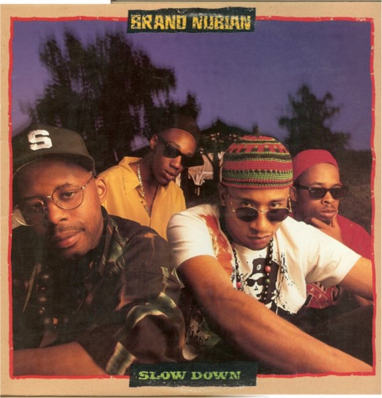 LP Brand Nubian - Slow Down VINYL SINGLE IMPORTADO