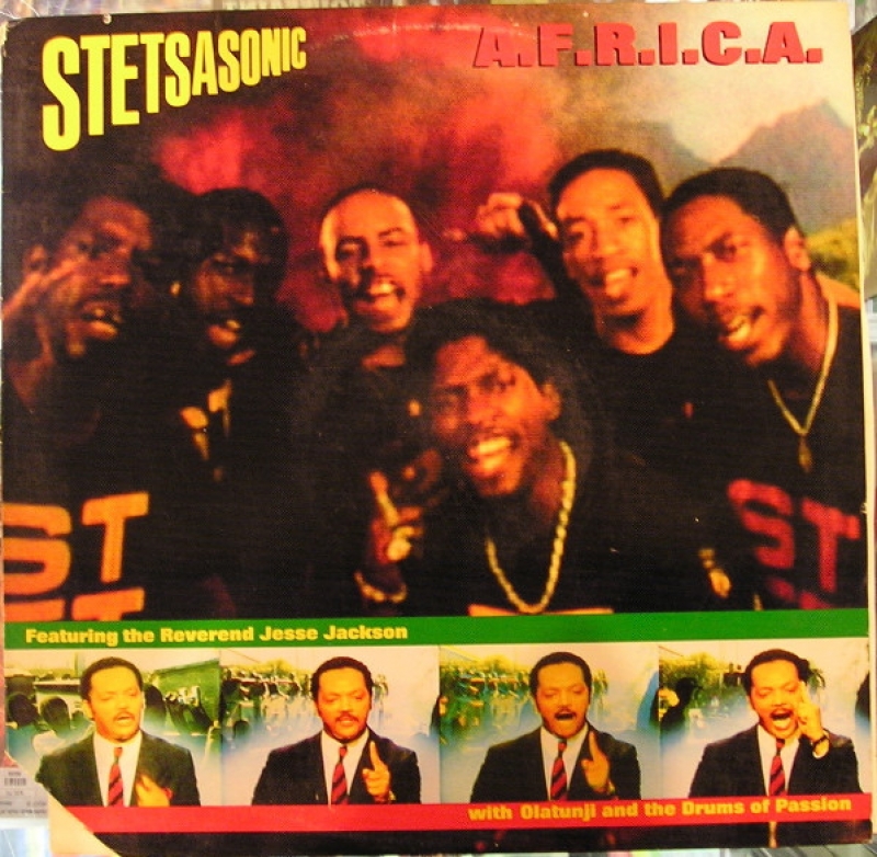 LP Stetsasonic - AFRICA VINYL SINGLE IMPORTADO