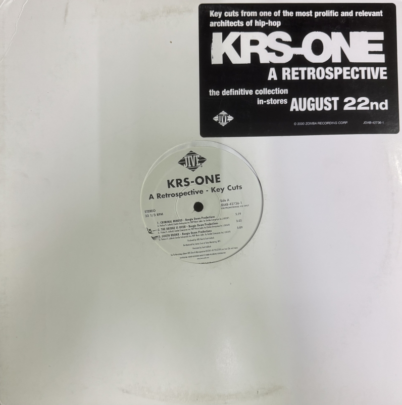 LP KRS One - A Retrospective Key Cuts VINYL IMPORTADO