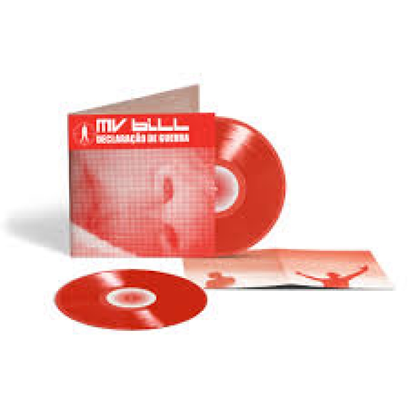 LP MV BILL - DECLARACAO DE GUERRA VINYL DUPLO COLORIDO