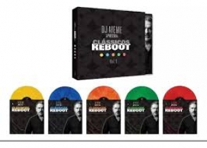 LP DJ Meme - DJ Meme Apresenta Classicos Reboot Vol 1 BOX 5 LPS