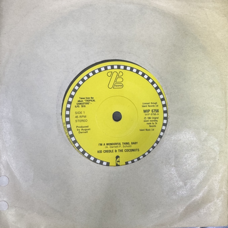 LP Kid Creole & The Coconuts - Im A Wonderful Thing VINYL COMPACTO 7 POLEGADA