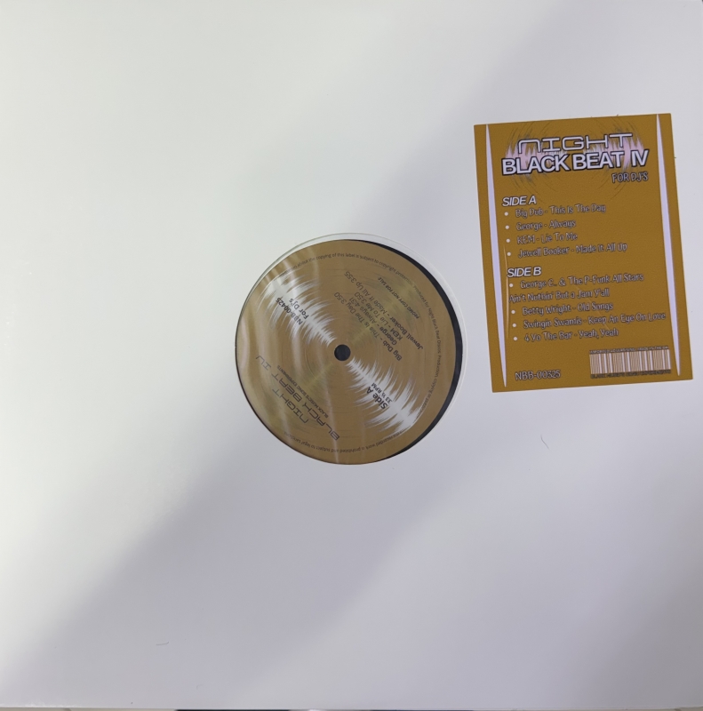 LP NIGHT BLACK BEAT 4 - BETTY WRIGHT GEORGE CLINTON PARLIAMENT VINYL IMPORTADO