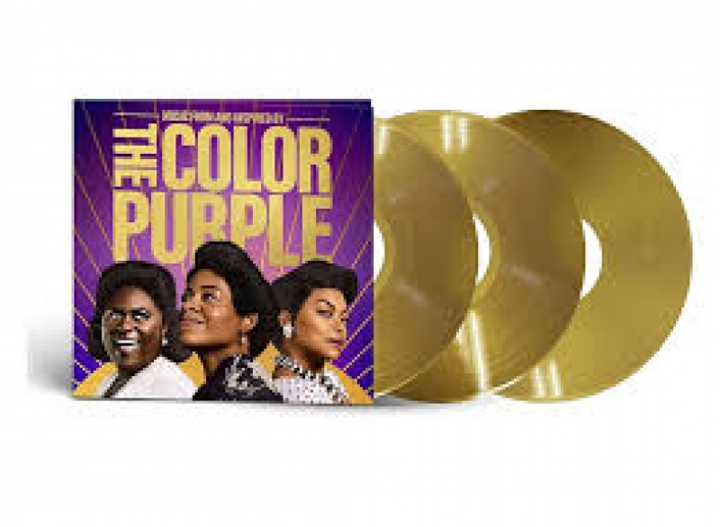 LP The Color Purple - TRILHA SONORA 3 LPS DOURADO