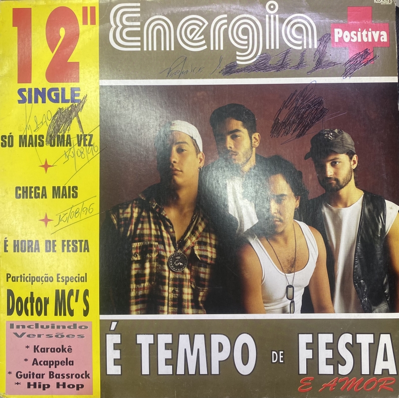 LP Energia Positiva - E Tempo De Festa E Amor VINYL