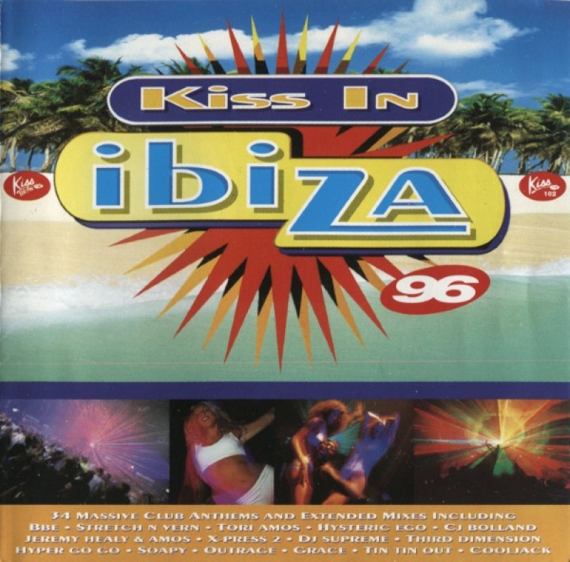 Kiss In Ibiza 96 - TODD TERRY GUSTO 2 BAD MICE WINK (CD DUPLO)