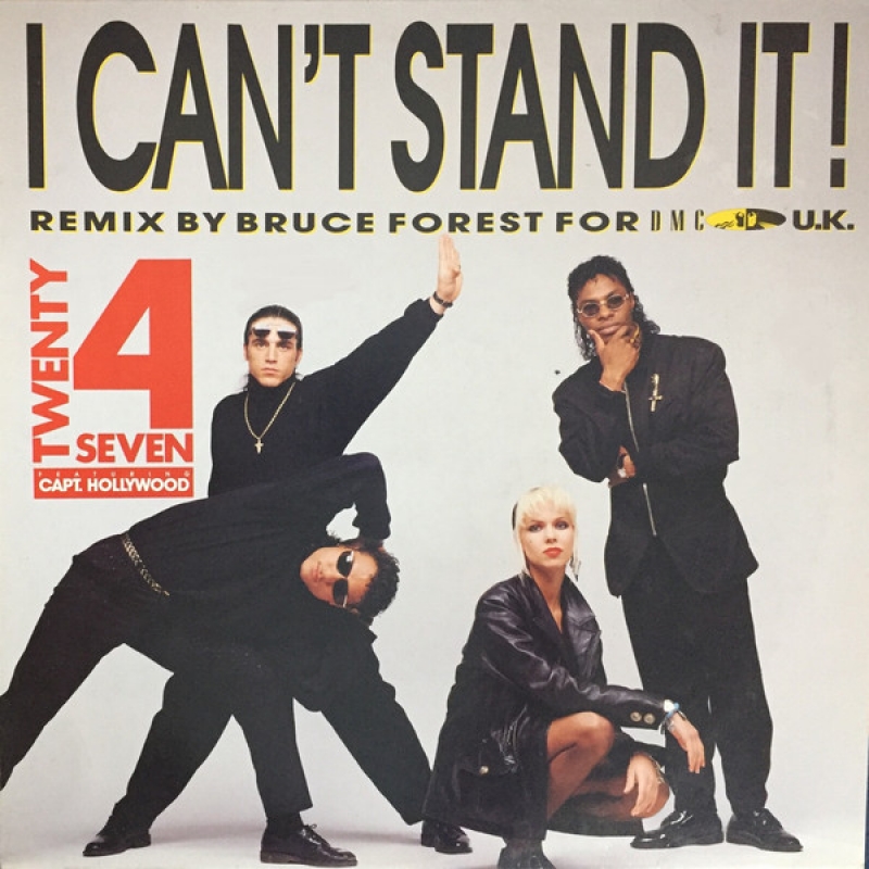 LP Twenty 4 Seven Featuring Capt Hollywood - I Cant Stand It (The Remix) VINYL SINGLE IMPORTADO