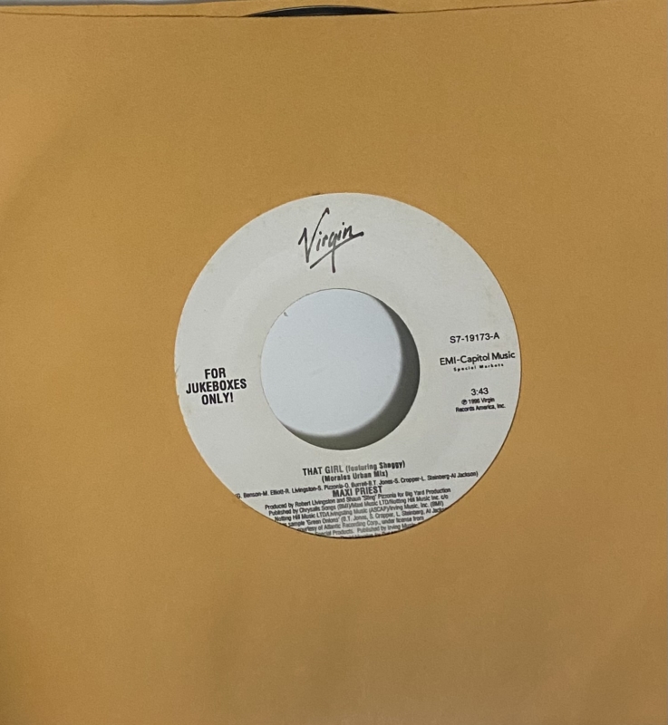 LP Maxi Priest - That Girl VINYL COMPACTO 7 POLEGADAS