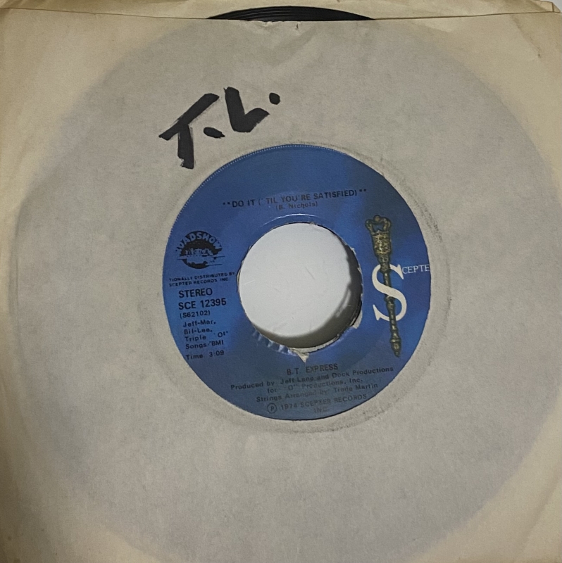 LP BT Express - Do It (Til Youre Satisfied) VINYL COMPACTO 7 POLEGADAS