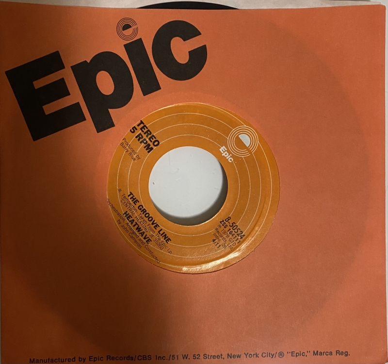 LP Heatwave - The Groove Line E Happiness Togetherness VINYL COMPACTO 7 POLEGADAS