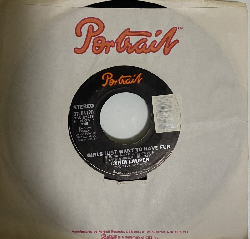 LP Cyndi Lauper - Girls Just Want To Have Fun VINYL COMPACTO 7 POLEGADAS