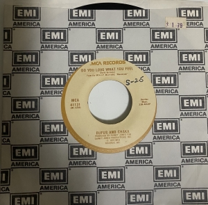 LP Rufus And Chaka E Rufus - Do You Love What You Feel VINYL COMPACTO 7 POLEGADAS