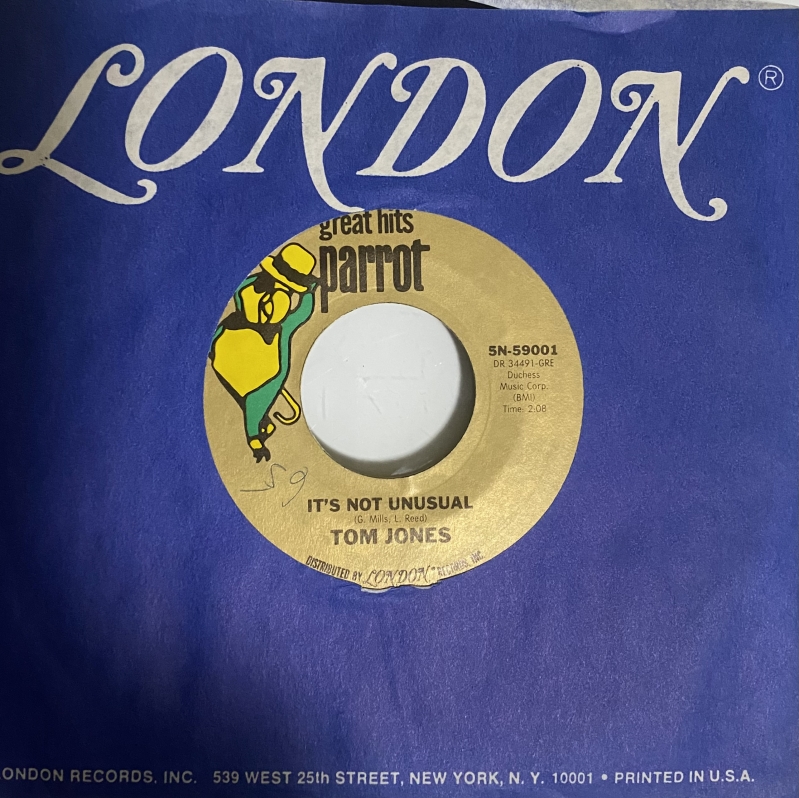 LP Tom Jones - Its Not Unusual VINYL COMPACTO 7 POLEGADAS