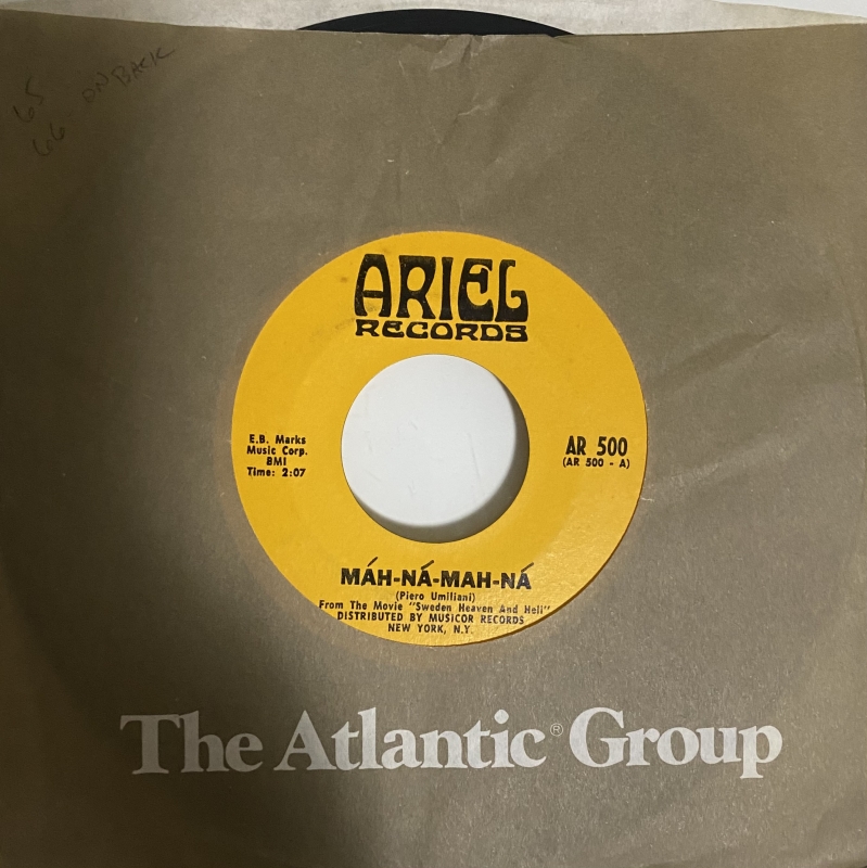 LP Piero Umiliani - MAh NA Mah NA VINYL COMPACTO 7 POLEGADAS