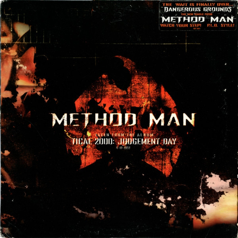 LP Method Man - Dangerous Grounds VINYL SINGLE IMPORTADO