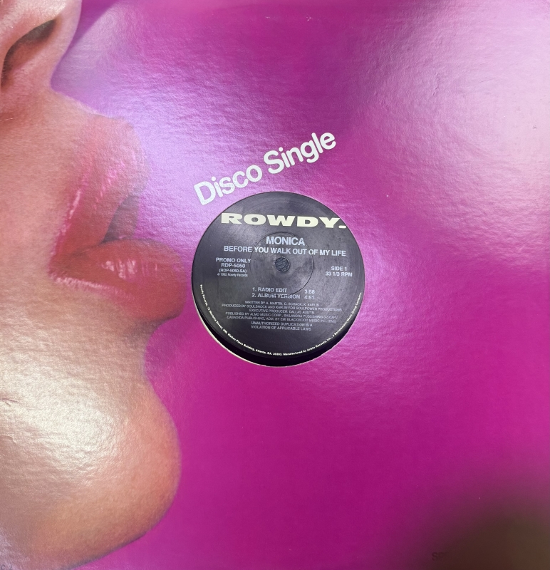 LP Monica - Before You Walk Out Of My Life VINYL SINGLE IMPORTADO