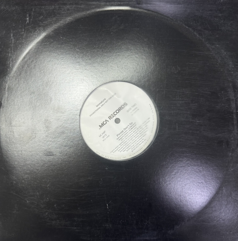 LP Immature - Please Dont Go VINYL SINGLE IMPORTADO