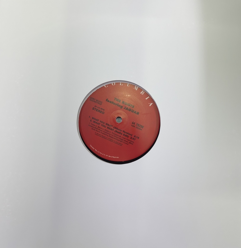LP The Roots Featuring Jaguar - What You Want VINYL SINGLE IMPORTADO