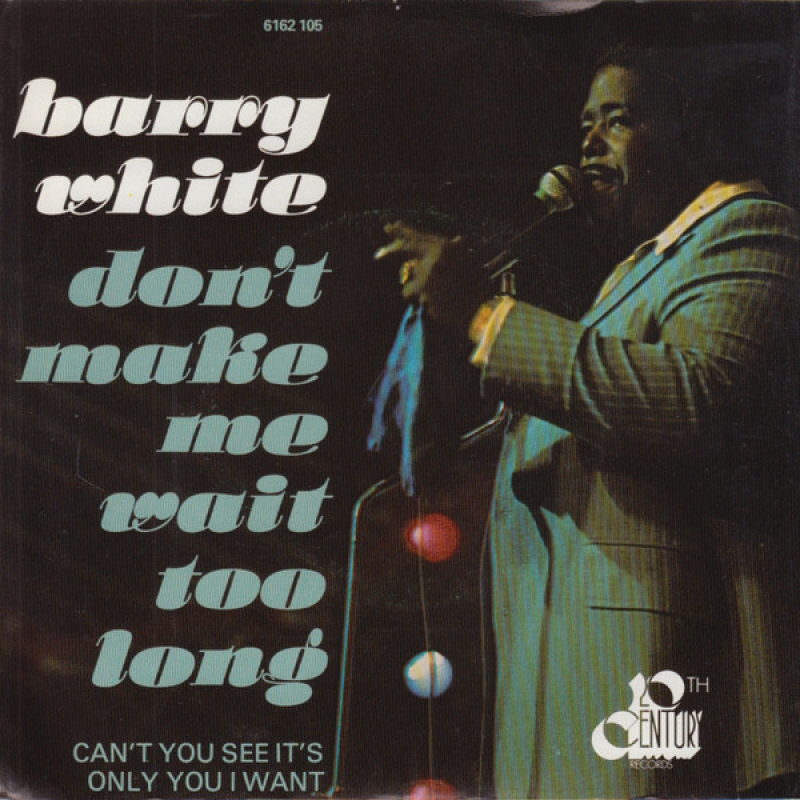 LP Barry White - Dont Make Me Wait Too Long VINYL COMPACTO 7 POLEGADAS