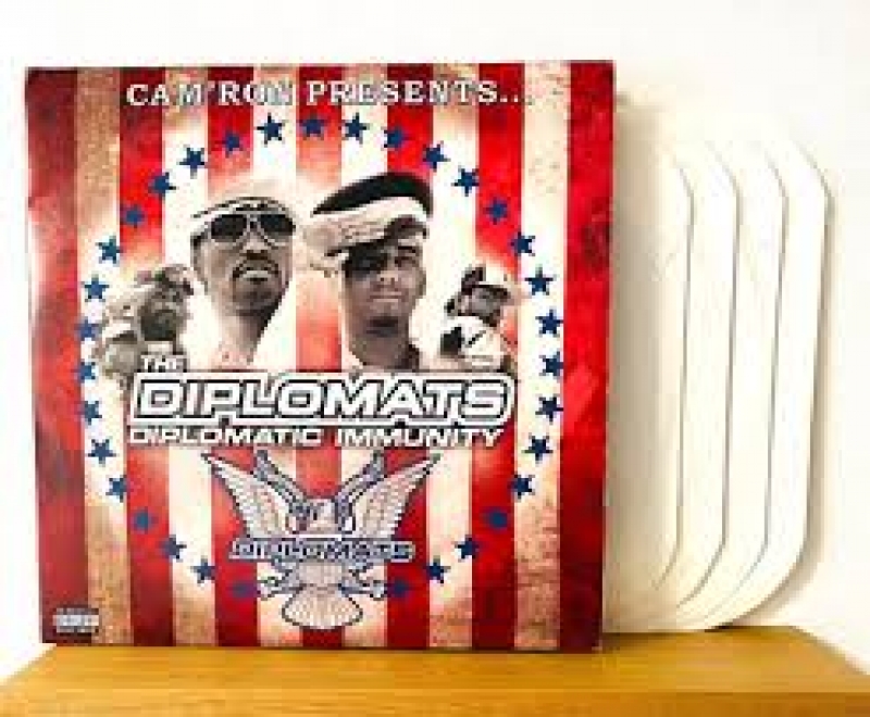 LP Camron Presents The Diplomats - Diplomatic Immunity 4 LPS VINYL IMPORTADO