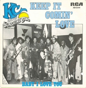 LP KC & The Sunshine Band - Keep It Comin Love VINYL COMPACTO 7 POLEGADAS