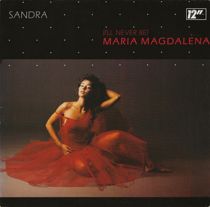 LP Sandra - (Ill Never Be) Maria Magdalena VINYL SINGLE IMPORTADO