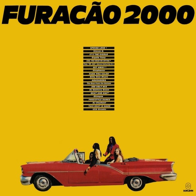 LP Furacao 2000 - STEVIE B TONY GARCIA GIGOLO TONY  USA BREAKS OLIMPIA VINYL
