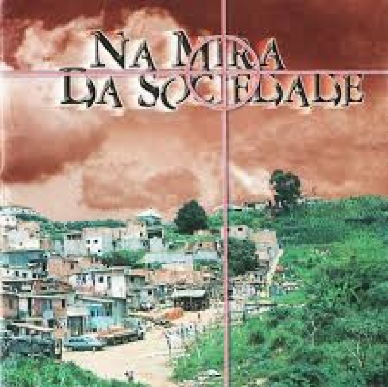 LP NA MIRA DA SOCIEDADE - VINYL DUPLO RZO CONSCIENICA HUMANA GOG CAMBIO NEGRO