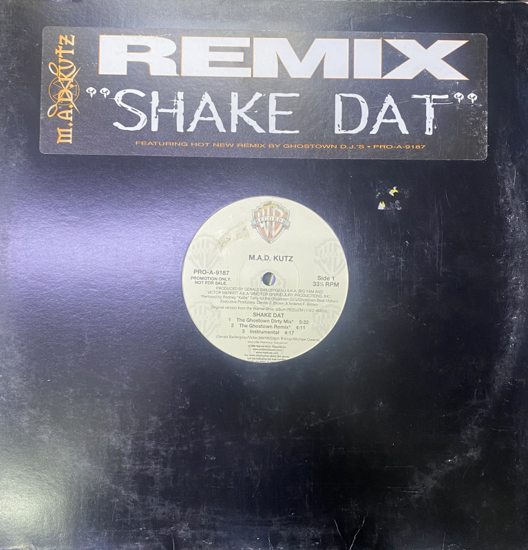 LP MAD Kutz - Shake Dat (Remix) VINYL SINGLE IMPORTADO