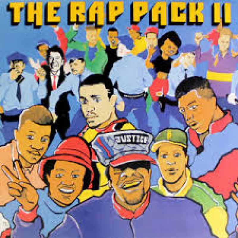 LP The Rap Pack II - JUST ICE CASH MONEY MANTRONIX EPMD VINYL IMPORTADO