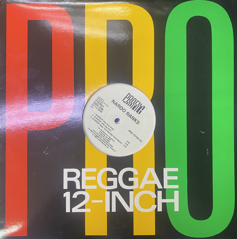 LP Nardo Ranks - Burrup VINYL SINGLE IMPORTADO
