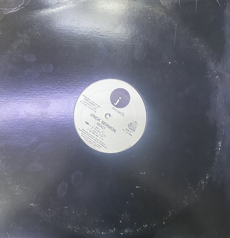 LP Erick Sermon - React VINYL DUPLO IMPORTADO