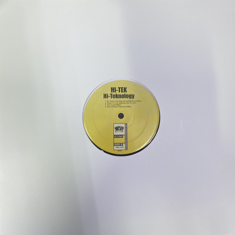 LP Hi Tek - Hi Teknology VINYL 1 DISCO 1 IMPORTADO