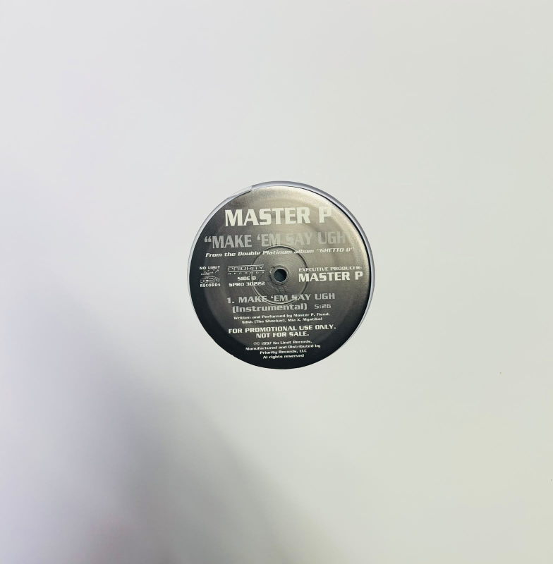LP Master P - Make Em Say Ugh VINYL SINGLE IMPORTADO