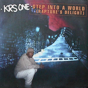 LP KRS ONE - Step Into A World (Raptures Delight) VINYL SINGLE IMPORTADO