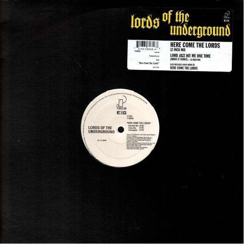 LP Lords Of The Underground - Here Come The Lords VINYL SINGLE IMPORTADO