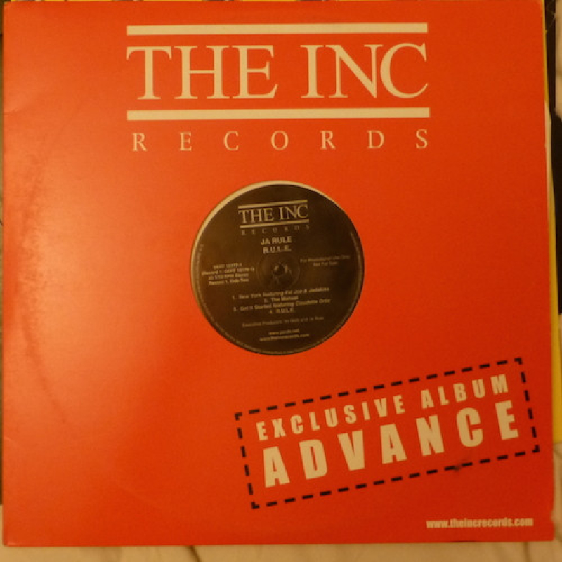 LP Ja Rule - RULE VINYL DUPLO IMPORTADO