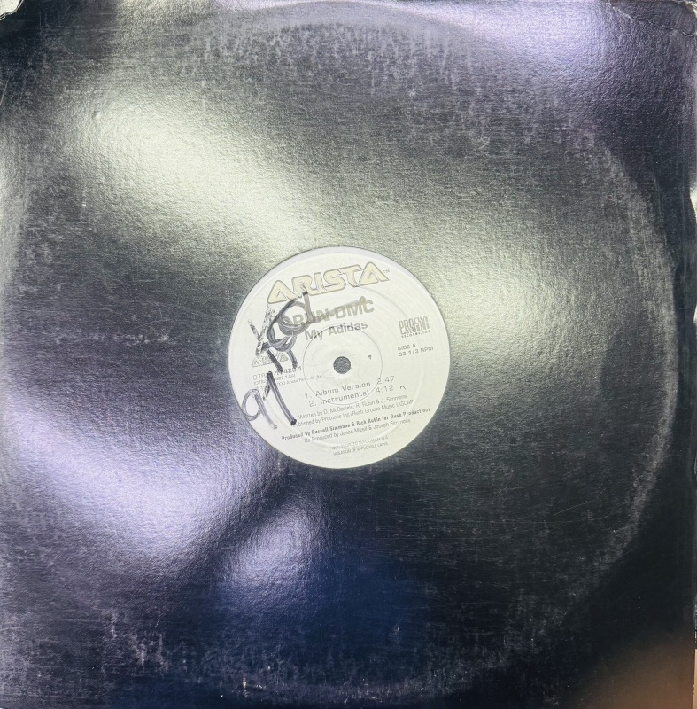 LP Run DMC - My Adidas E Peter Piper VINYL SINGLE IMPORTADO