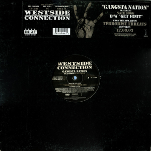 LP Westside Connection - Gangsta Nation VINYL SINGLE IMPORTADO