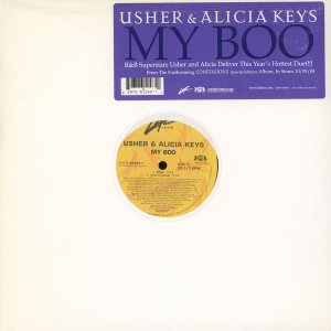 LP Usher & Alicia Keys - My Boo VINYL SINGLE IMPORTADO