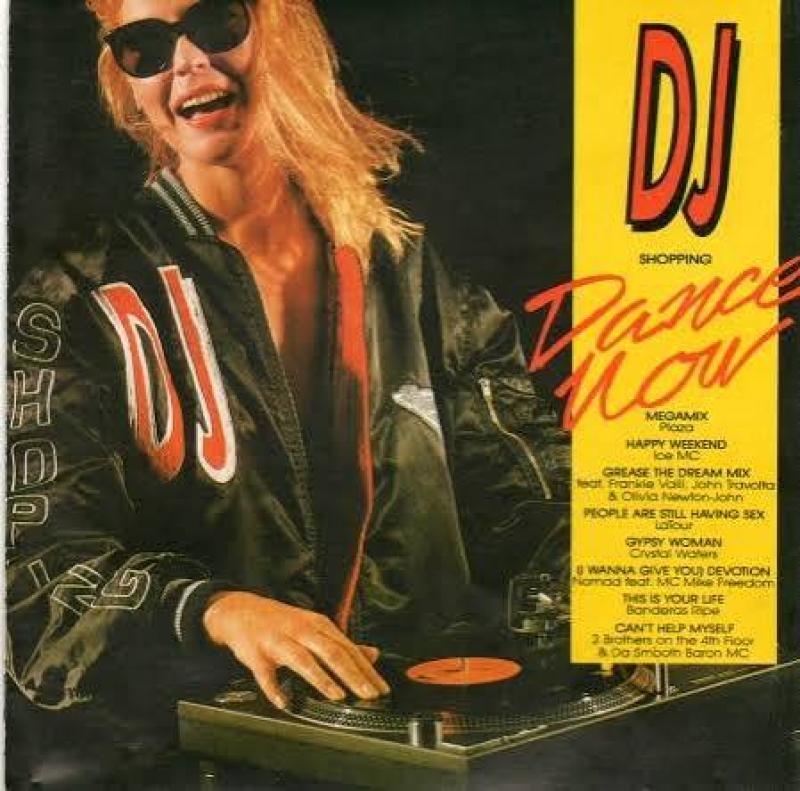LP DJ Shopping Dance Now - 1991 ICE MC PLAZA CRYSTAL WATERS 2 BROTHERS VINYL