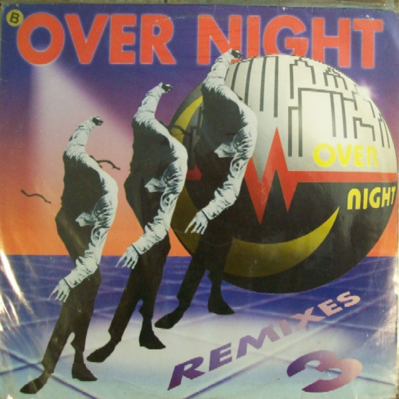 LP Overnight Remixes 3 - DJ TRAJIC THE OUTHERE BROTHERS GILLETTE GILLETTE VINYL