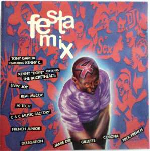 LP Festa Mix 4 - TONY GARCIA KENNY DOPE FRENCH JUNIOR JAMIE DEE CORONA VINYL