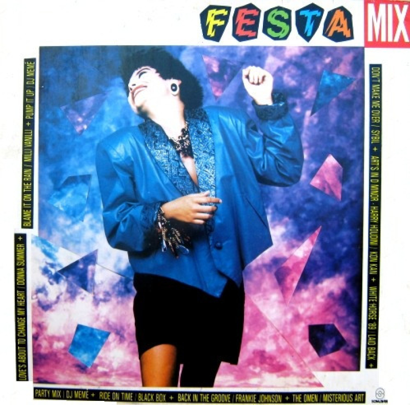 LP Festa Mix - SYBIL KON KAN LAID BACK BLACK BOX DJ MEME VINYL
