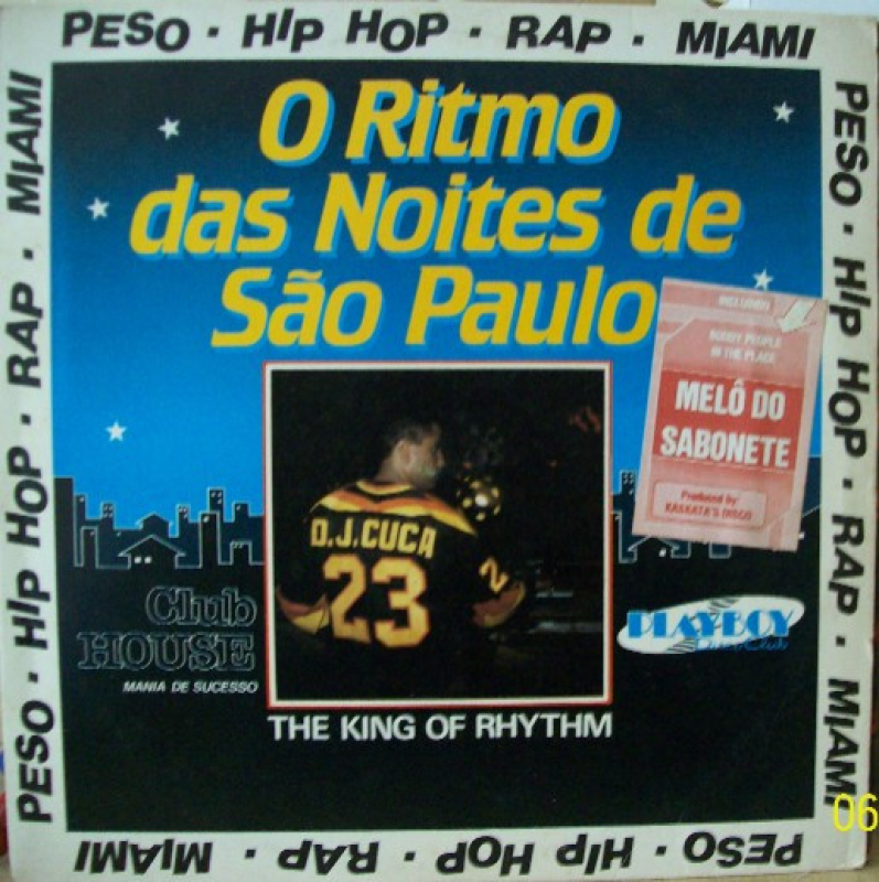 LP O Ritmo Das Noites De Sao Paulo - CLUB HOUSE PLAYBOY DISCO CLUB DJ CUCA VINYL