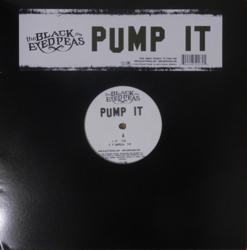 LP The Black Eyed Peas - Pump It VINYL SINGLE IMPORTADO