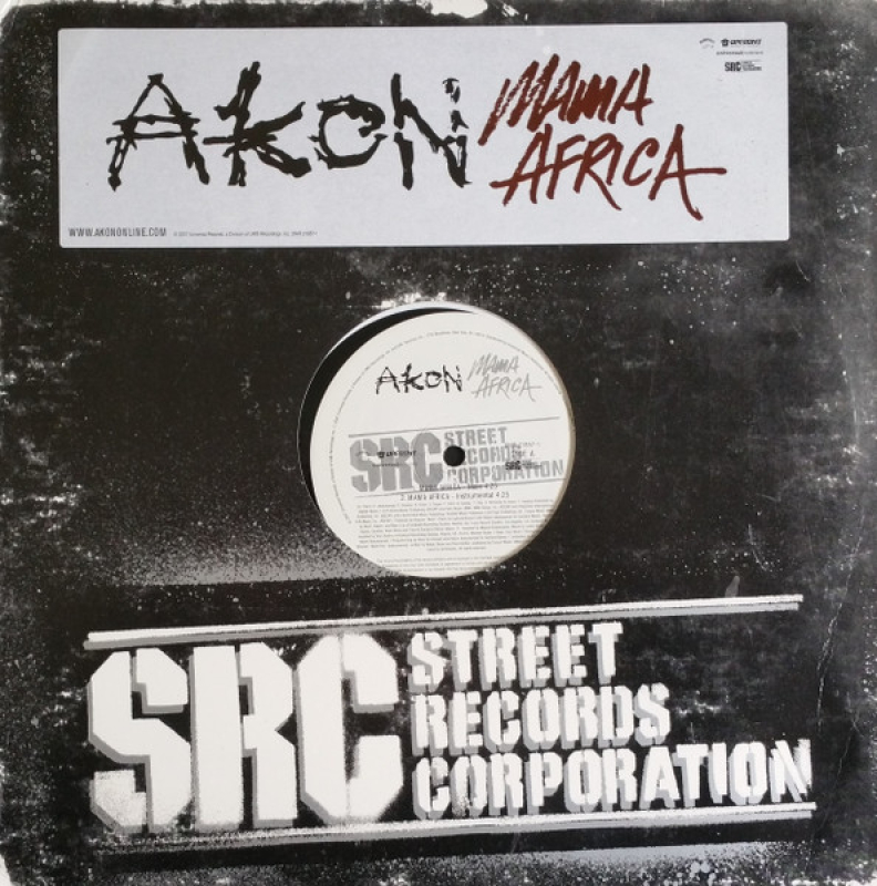 LP Akon - Mama Africa VINYL SINGLE IMPORTADO