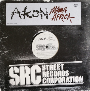 LP Akon - Mama Africa VINYL SINGLE IMPORTADO