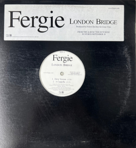 LP Fergie - London Bridge VINYL SINGLE IMPORTADO