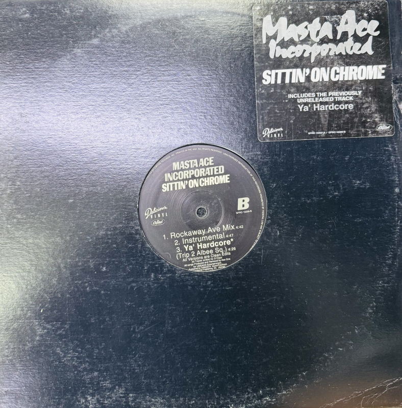 LP Masta Ace Incorporated - Sittin On Chrome VINYL SINGLE IMPORTADO